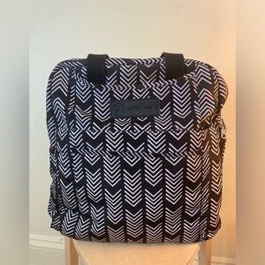 Sarah Wells Kelly pump backpack / diaper bag / insulated compartment
